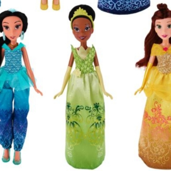 DISNEY PRINCESS TIANA ROYAL SHIMMER PRINCESS & THE FROG BARBIE DOLL - Picture 5 of 6